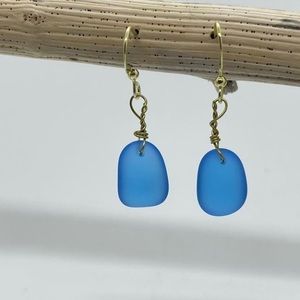Seaglass earrings